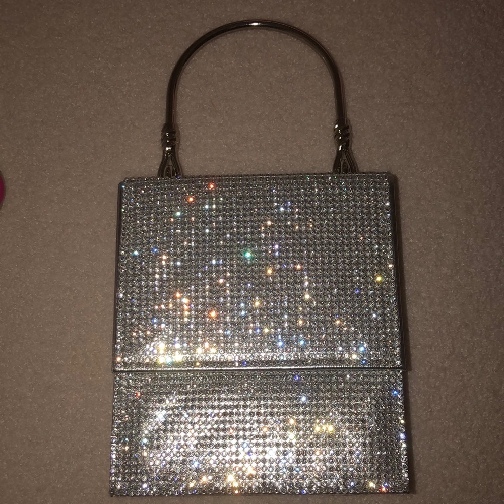 Sparkly handbag.